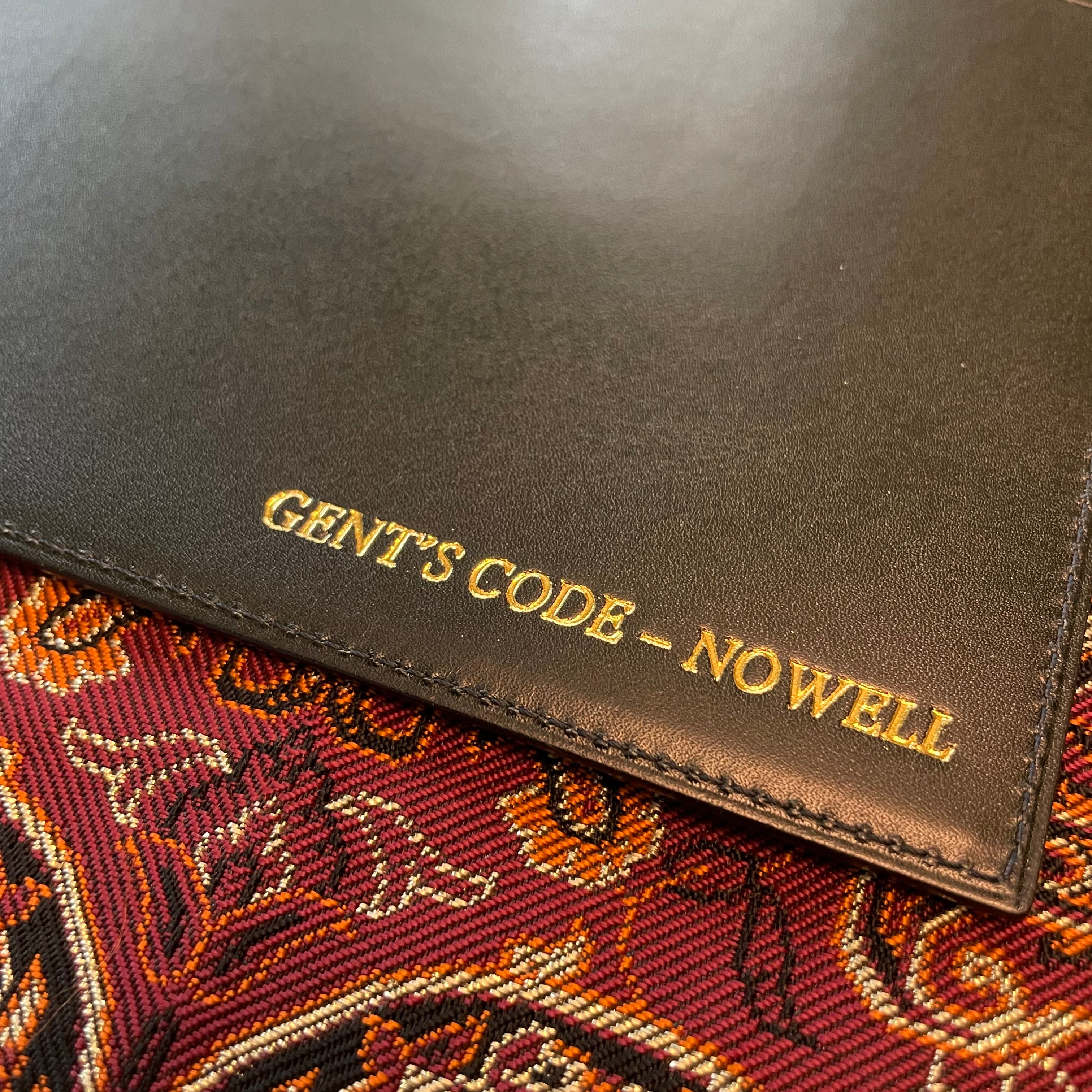 GENT'S CODE×NOWELL GENT‘S CODE